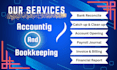 do bookkeeping catch up, clean up, bank reconciliation
