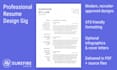 design a professional resume