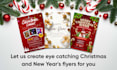 design christmas poster, banner and flyer