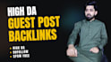 high da guest post backlinks with dofollow guest posting service