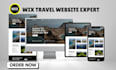 design wix travel website wix travel agency website wix tour website wix tourism