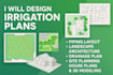design your custom irrigation drainage and landscape plans