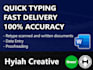 do quick typing of your scanned document