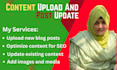 upload content and maintain your blog freshness and accuracy