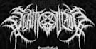 design death metal logo with texture and chrome effect