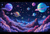 create high quality environment art, concept art, ,sci fi