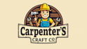 do awesome carpenter eps mascot logo design