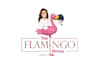 design modern flamingo logo