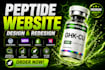 build an fda compliant peptide website and research peptide store on woocommerce