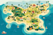 map illustration vector illustration vector map