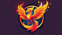 make a high quality phoenix bird mascot logo with express delivery