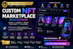 nft marketplace development with smart contract integration