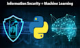 do information security projects using machine learning and python