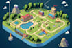 do vector map illustration and event map
