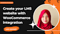 create your lms website with woocommerce integration