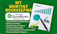 do monthly bookkeeping in quickbooks online as a certified proadvisor