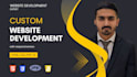 build a custom responsive website using HTML, CSS, and PHP