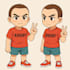 make custom 2d cartoon character animation videos