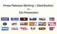 do press release writing and press release distribution in 24 hours US, UK