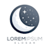 design a professional modern moon logo