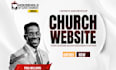 create church website, ministry website with livestream and donation function