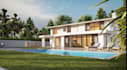 optimize 3dvilla exterior,modern facade structure,pool render,patio loggia,porch