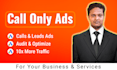 setup google calls only ad campaign