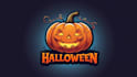 do halloween pumpkin mascot logo