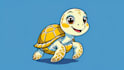 do sea turtle mascot logo in 2 days