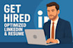get you hired with a standout linkedin and resume