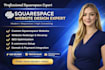 squarespace website design squarespace website redesign squarespace landing page