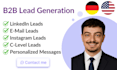 create a customized and personalized b2b lead list