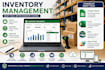 design inventory management system in excel or google sheets