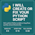 create or fix your python script