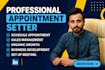 linkedin marketing manager and appointment setter and  lead generation