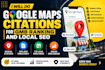 create 17000 google maps citations for gmb ranking and local SEO