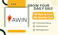 do technical setup, optimize and manage your awin affiliate program