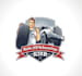 design modernized icon mobile truck tire logo