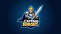 design outstanding captain knight mascot logo design with express delivery