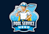 design pool service hero logo
