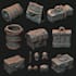 create sprite, objects, icons, assets, items, dnd game art