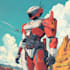draw sci fi, robot, mecha character concept art