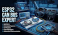 build esp32 iot, can bus and embedded systems projects