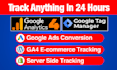 fix setup facebook pixel, google analytics 4, ga4 ecommerce server side tracking