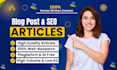 write 25 high quality SEO articles for guaranteed google adsense approval