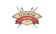 design important ski lodge themed bar logo