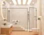 do luxury bathroom design with high quality render
