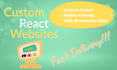 develop a full stack web app with react, flask, and sql