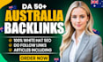 do premium quality australian guest post dofollow SEO backlink