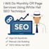 do monthly off page services using white hat seo